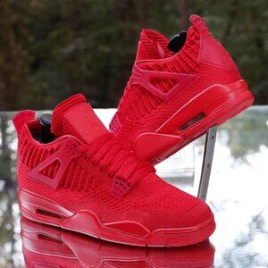 Air Jordan 4 Retro Flyknit University Red